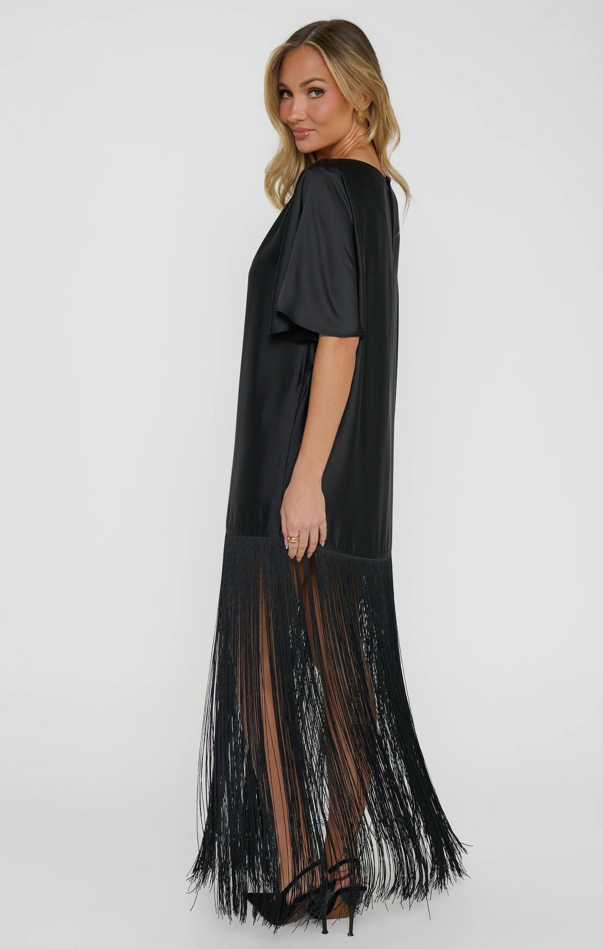 Mary Kate Fringe Dress