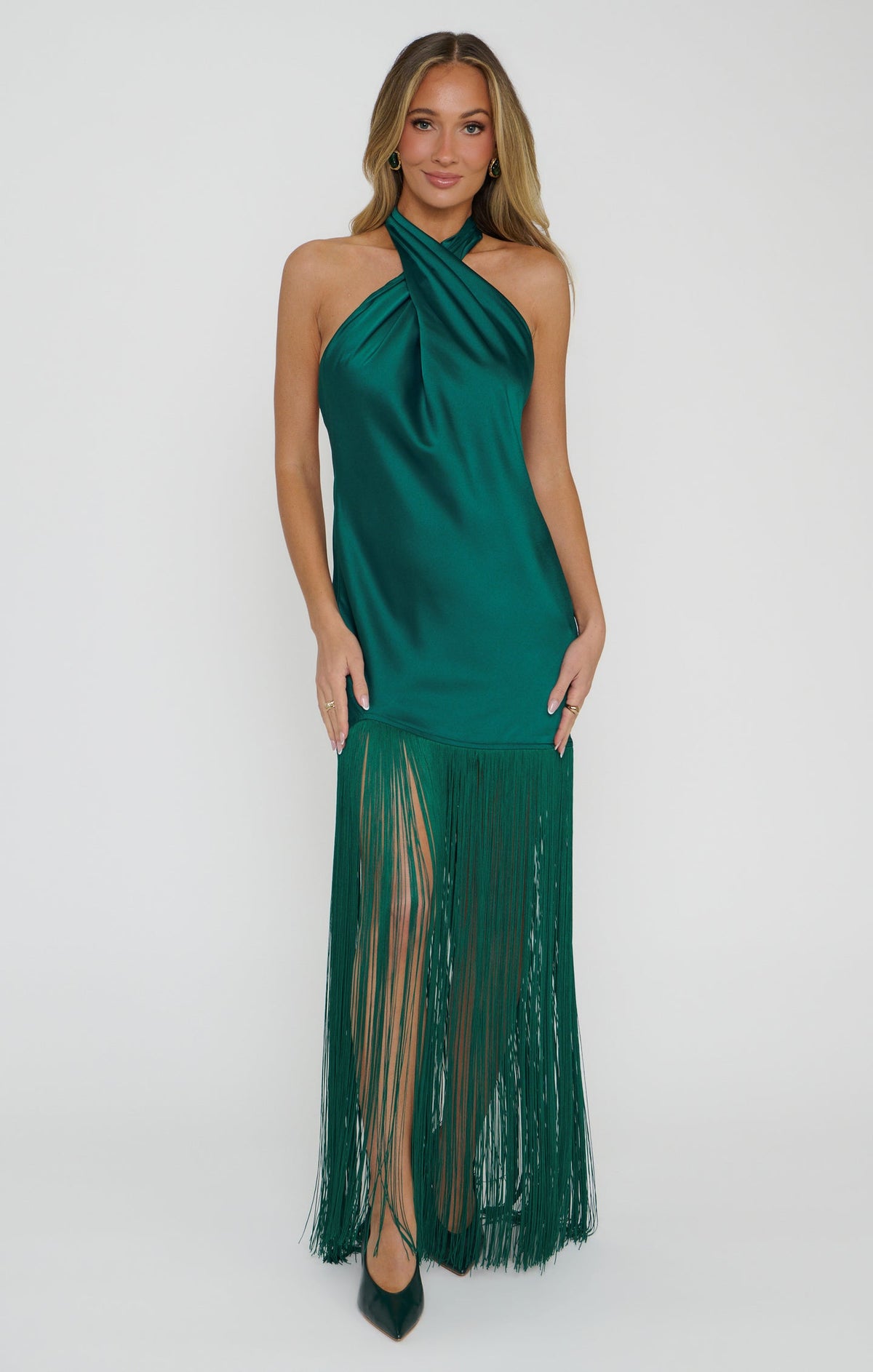 Jasmine Fringe Maxi Dress