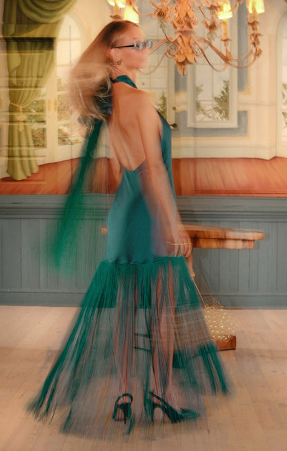 Jasmine Fringe Maxi Dress