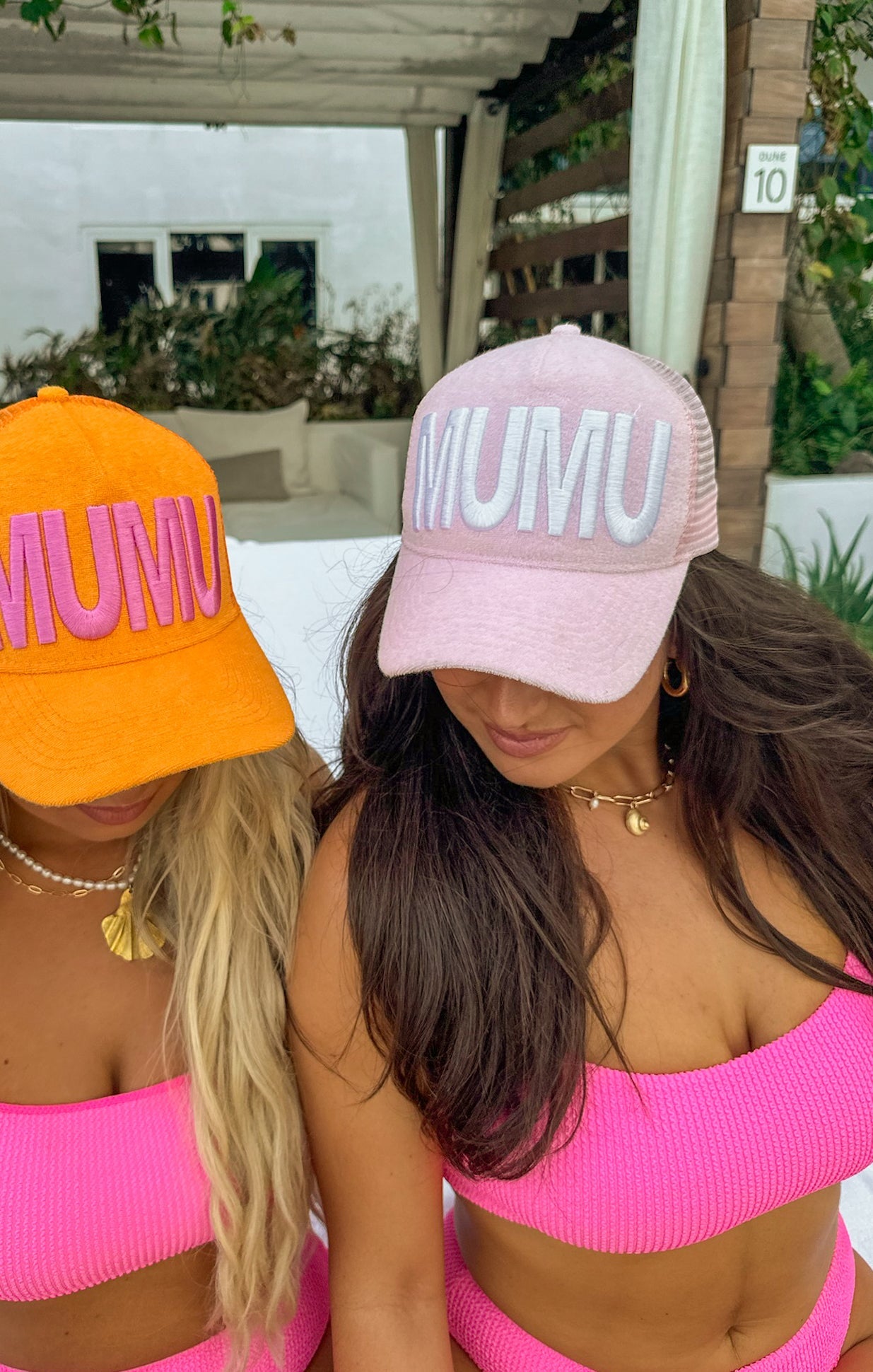 MUMU Terry Trucker Hat
