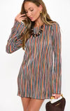 Your Attention Mineral Wash T-Shirt Dress