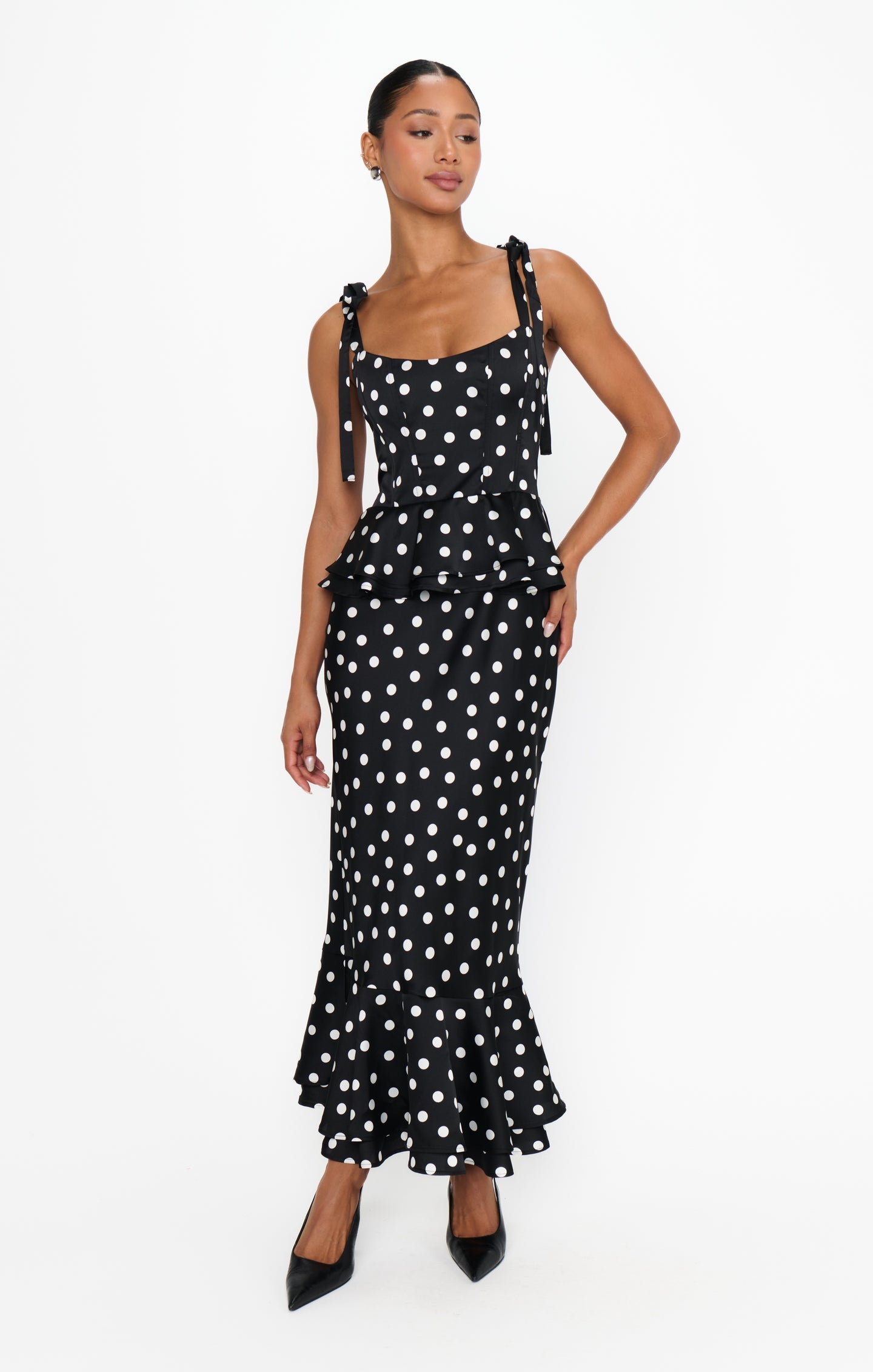 Pauline Peplum Dress