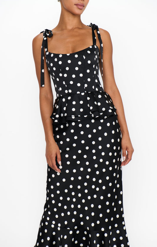 Pauline Peplum Dress