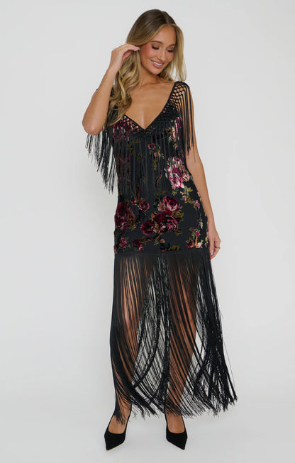 Natasha Fringe Dress