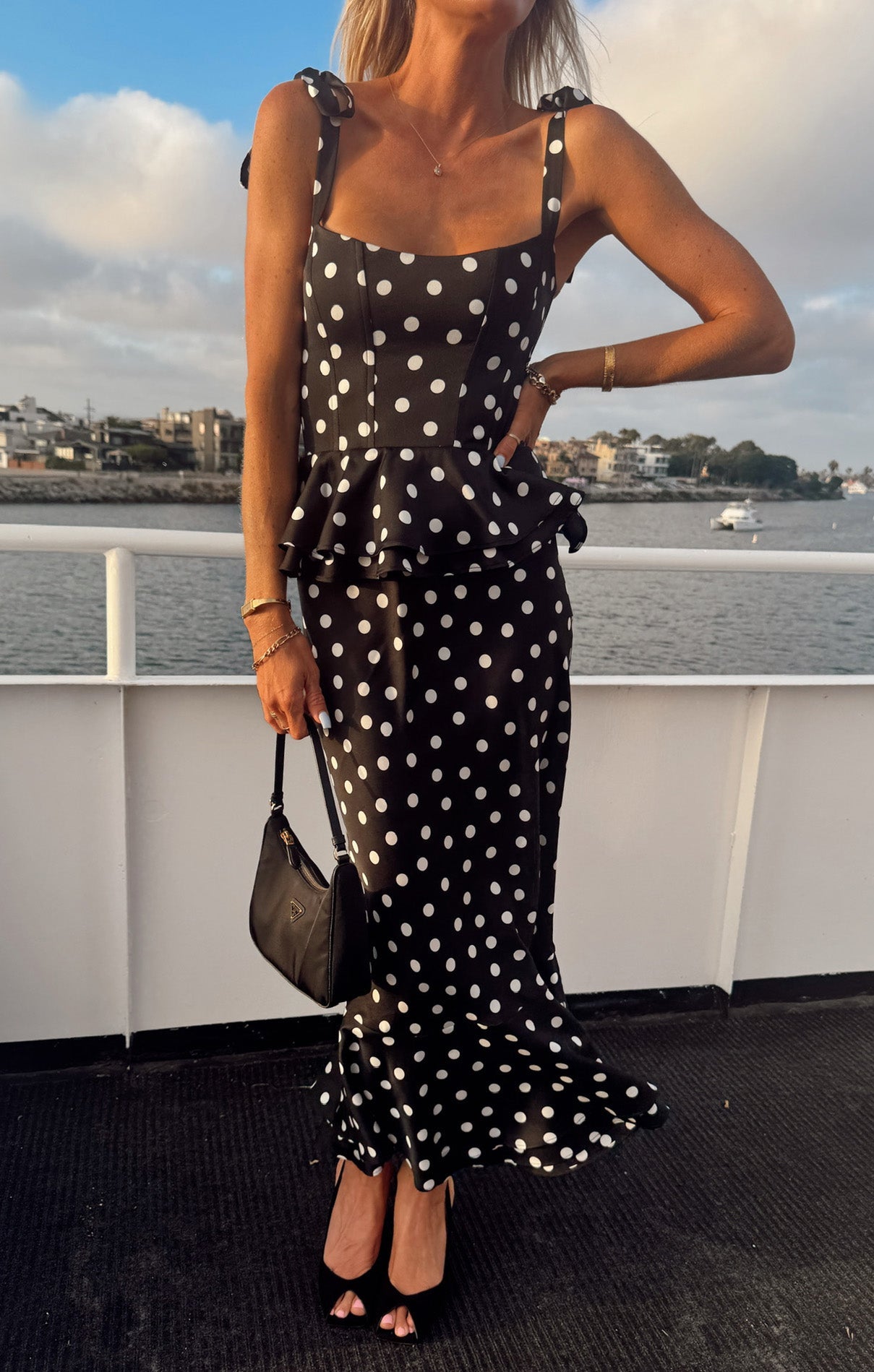 Pauline Peplum Dress